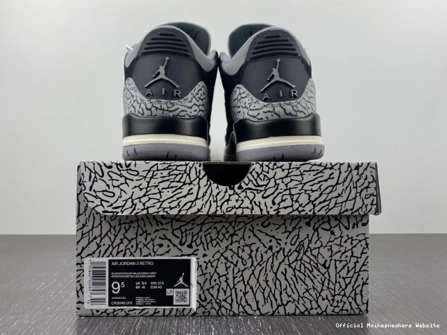 Official Maikesneakers Air Jordan WMNS CK9246-001 Off Noir 3 0811